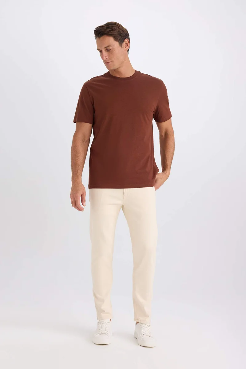 DeFacto New Regular Fit Crew Neck Short Sleeve T-Shirt