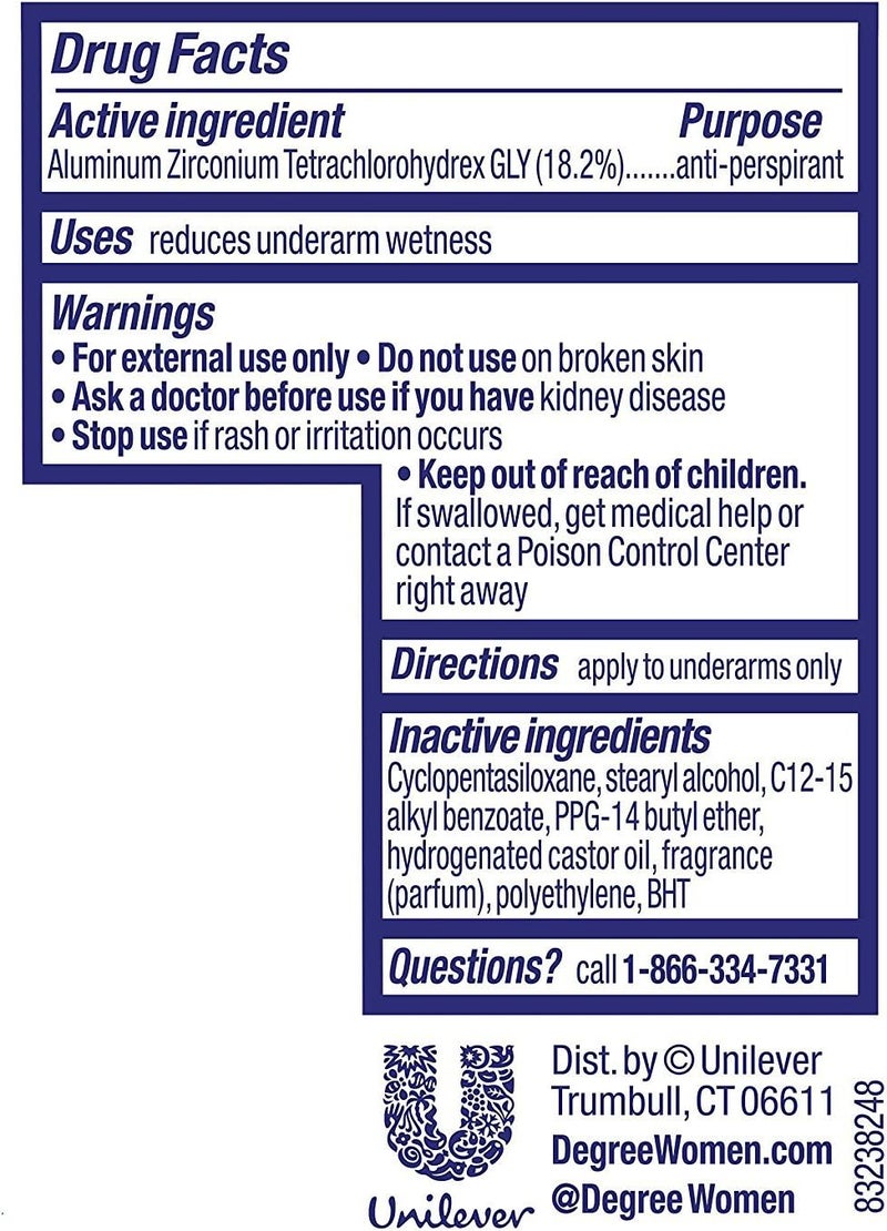 Degree Dry Protection Antiperspirant Deodorant, Sheer Powder, Twin Pack (2 x 2.6 Ounce) - Image 2