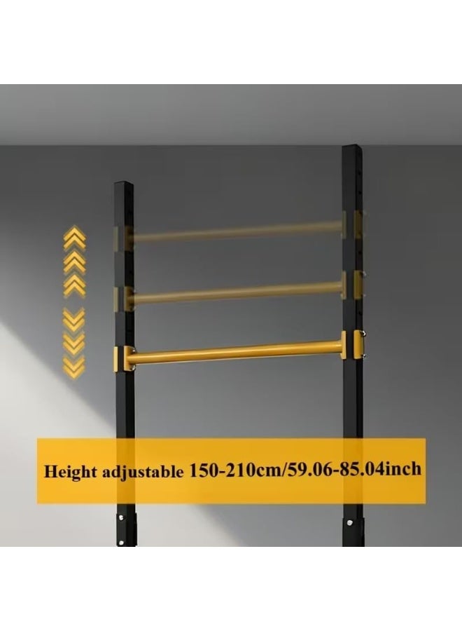 SportQ Home Adjustable Pull-Up Machine Ideal for Chin Ups, Calistinks and Fitness Exercises Home Fixed Chin Up Heavy Duty Steel Body Weight Exercises - Image 4