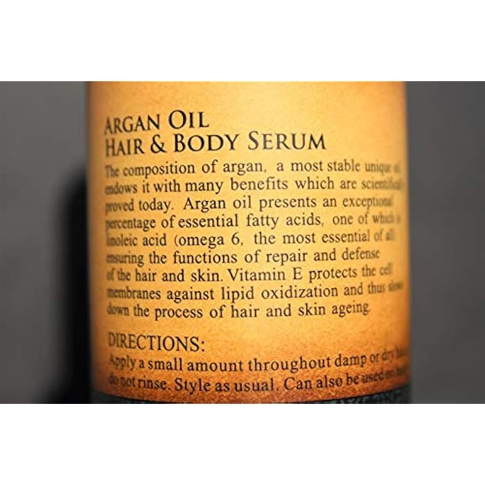 argan de luxe مجموعة شامبو وبلسم أركان ديلوكس الاحترافي، رذاذ 10 في 1، سيروم زيت الأركان المغربي - Image 5