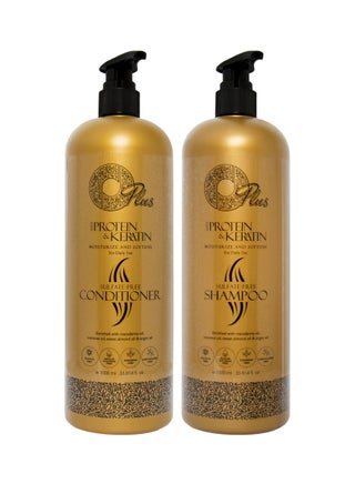 Protein and Keratin Shampoo and Conditioner 1000 ml - pzsku/ZB2943A46368D83BCDB80Z/45/_/1733389988/590a991a-6888-491e-94e7-95d4439a6bf3
