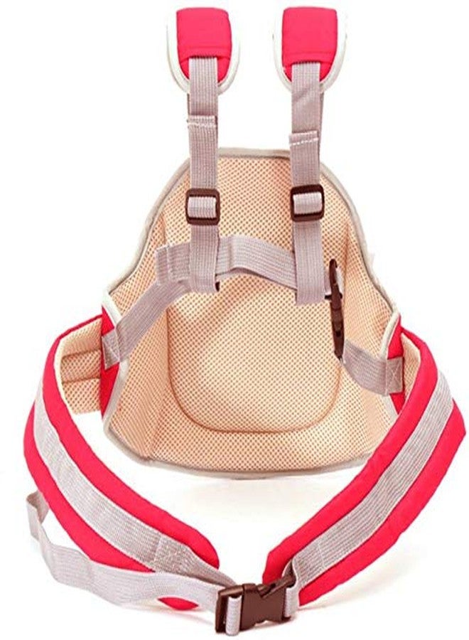 Ineffable Children Motorcycle Safety Harness - Child Ride Strap - Kids Vehicle Adjustable Safety Harness Strap for Two Wheeler Bike Snowmobile Horseback Riding Travel with Padded Strap (Red) - Image 3