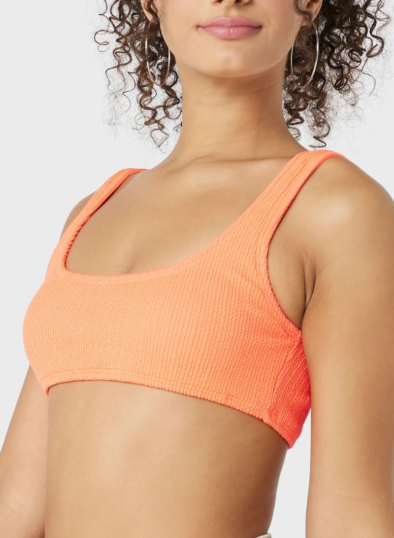 Cotton On Body Scoop Neck Bikini Top