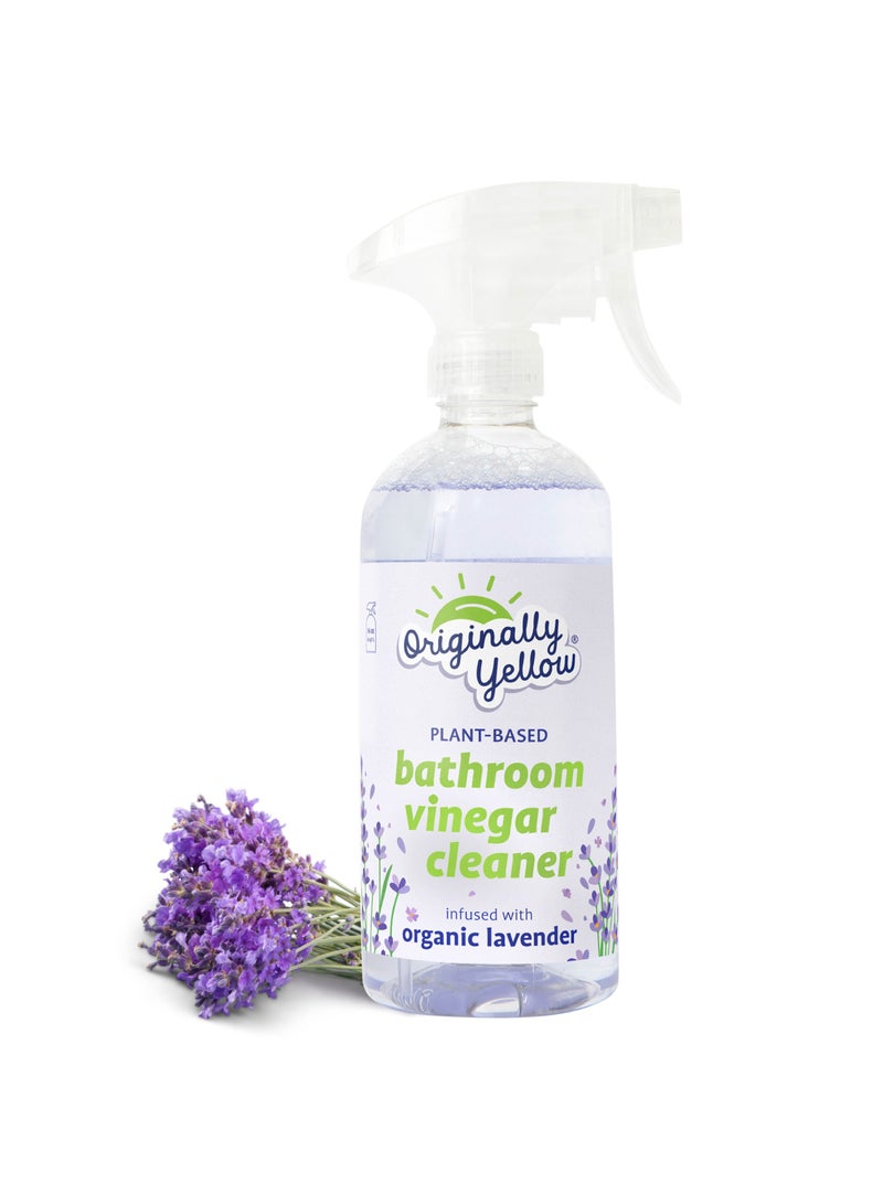 Originally Yellow Bathroom Vinegar Plant Based Organic Lavender Spray - Image 1