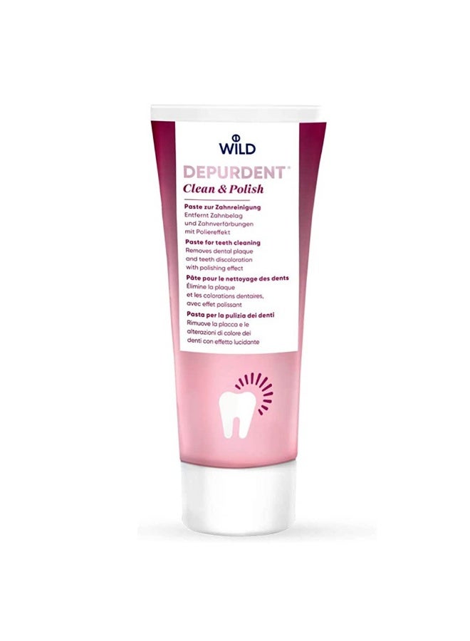 WILD معجون الأسنان ديبوردنت للتنظيف والتلميع 75 مل - Image 3