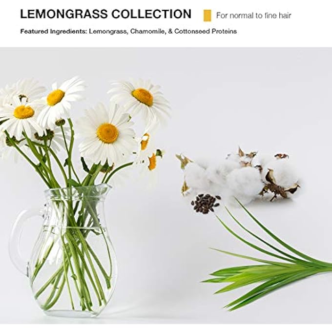 Mop LEMONGRASS VOLUME SHAMPOO NO PARABENS NO SULFATES, LEMON, 33.8 FL. OZ. - Image 3