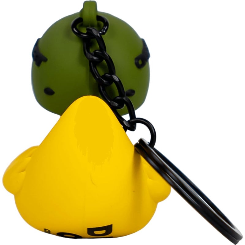 Combat Iron Tactiduck Novelty Rubber Duck Keychain | Durable Key Chain Accessory | 3D Rubber Keychain - Image 2