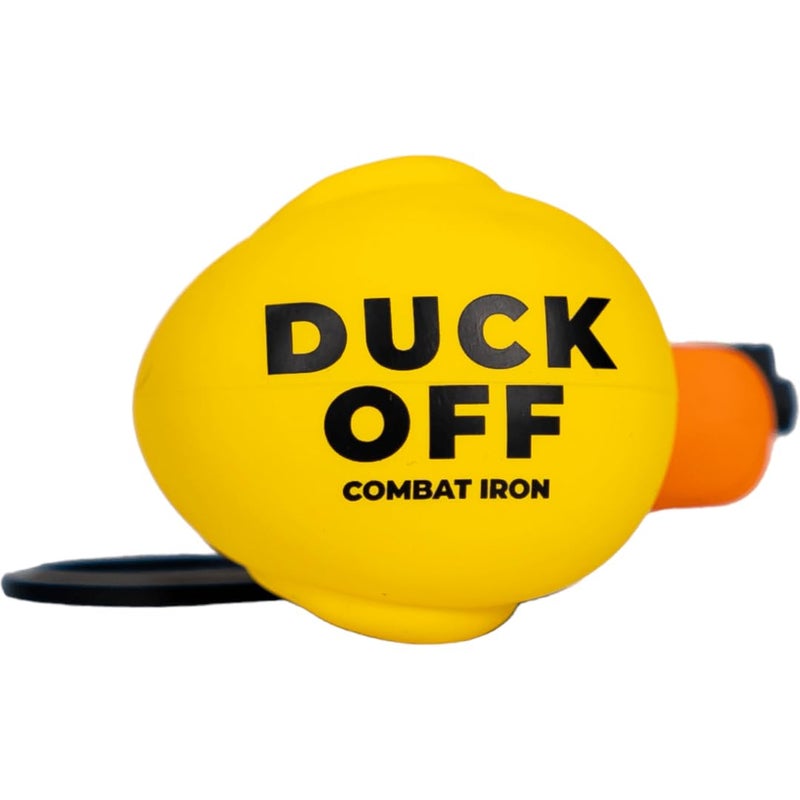 Combat Iron Tactiduck Novelty Rubber Duck Keychain | Durable Key Chain Accessory | 3D Rubber Keychain - Image 3