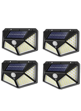Solar motion sensor lights, outdoor lights 100 LED 4 Pack,Solar Outdoor,3 Working Mode IP65 Waterproof for Garden, Fence, Patio, Garage - pzsku/ZB294AA43B7A2704C4C55Z/45/_/1727510883/1d83d209-535f-494b-9042-5fe1fd136c2a
