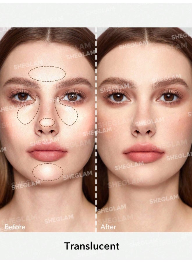 شيجلام Baked Glow Setting Powder Translucent - Image 2