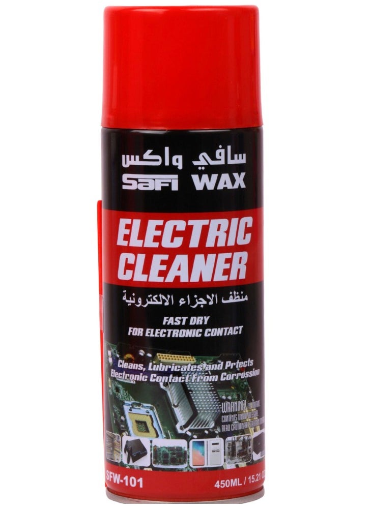 Electronics Cleaner Spray , Fast Drying Dissolves Industrial Dirt, Grease, Lubricating Fluids, Silicone, Tar, Adhesives, Dust and Oxidation 450ml