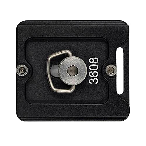 ProMaster Quick Release Plate for XC-M Tripods and Ball Heads - Black - Convenient and Secure Camera Mounting Solution, (Model 3608) - Image 3