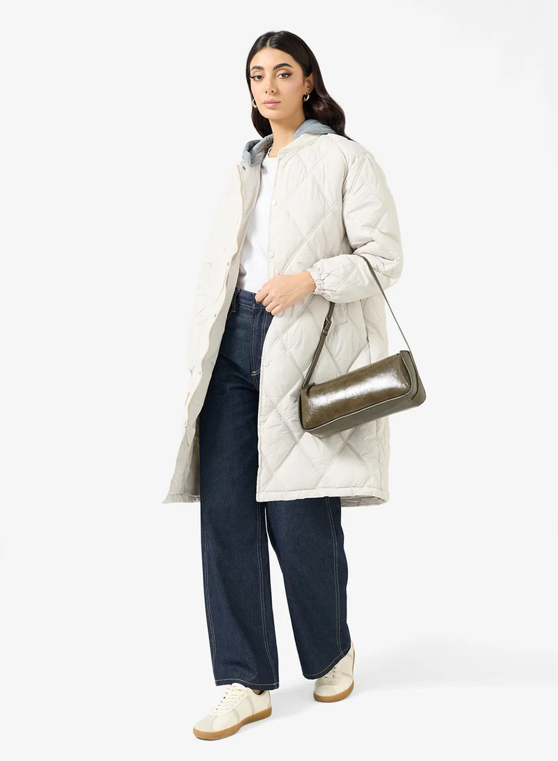 ايلا جاكيت طويل مبطن