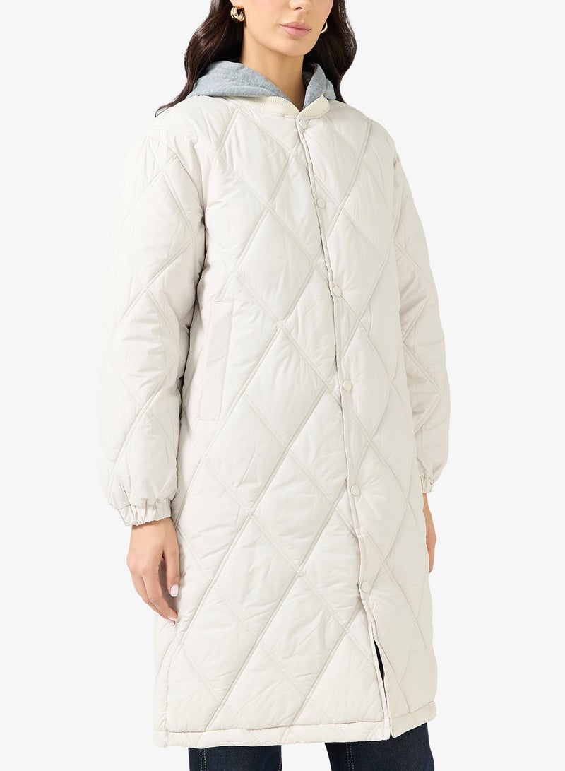 ايلا جاكيت طويل مبطن - Image 3