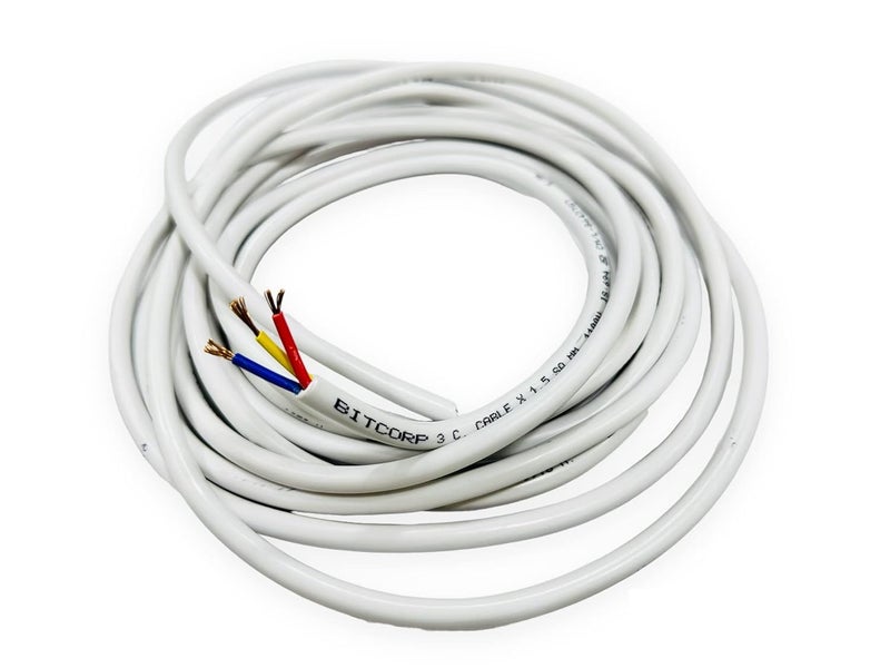 BITCORP Bitcorp Extension Box 15A 16A 20A 2 Socket 2 Switch 2500 Load Capacity Surge Protection High Load Capacity with 1 Meter Long Wire Cord for ChargerAcRefrigeratorWashing MachineMicrowave  - Image 3
