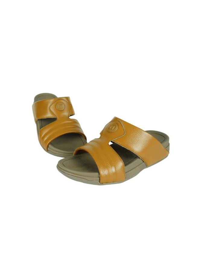 barjeel uno - 008-3541 Barjeel Mens Casual Sandals 20249 Tan - Image 1