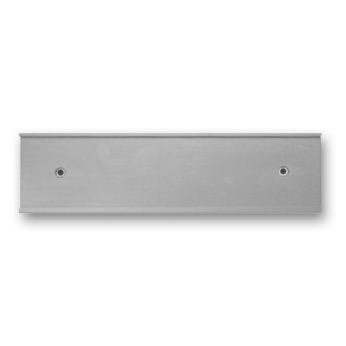 NapTags 10 x 2 Wall or Door Nameplate Holder with Clear Plastic Insert - Pack of 10 (Silver) - Image 5