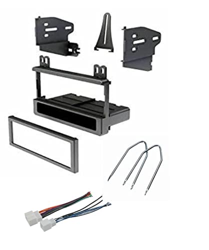 ASC Audio Car Stereo Dash Kit, Wire Harness, and Radio Tool to Install a Single Din Aftermarket Radio for select Ford Lincoln Mazda Mercury Vehicles - Compatible Vehicles Listed Below - Image 2