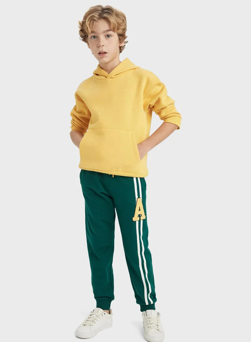 DeFacto Boy Printed Thick Sweatpants