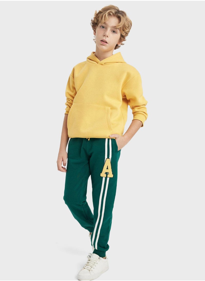 DeFacto - Boy Printed Thick Sweatpants - Image 1