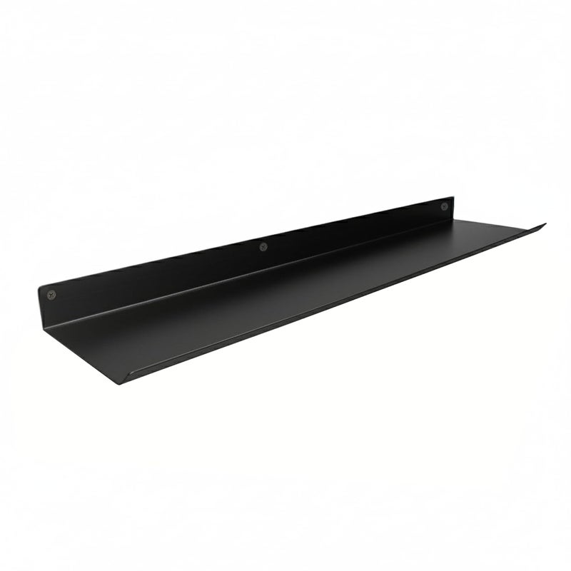 Djuize Metal Kitchen Shelf Rack|Metal Rack for Kitchen Storage|Organizer|Shelf|Vegetable Rack, Cupboard Shelf (Large Black 65cm) - Image 5