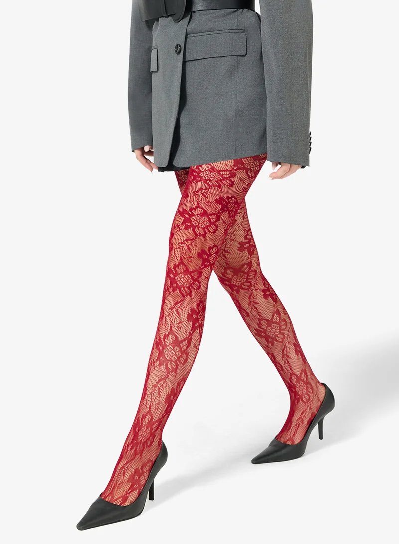 جينجر جوارب بنقش الزهور