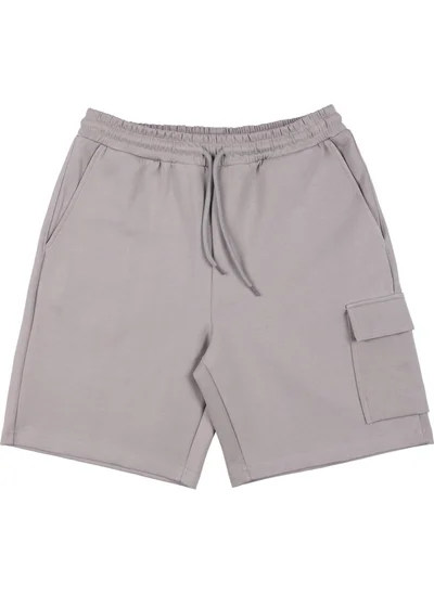 بي ار زد كولكشن Men's Pocket Interlock Shorts