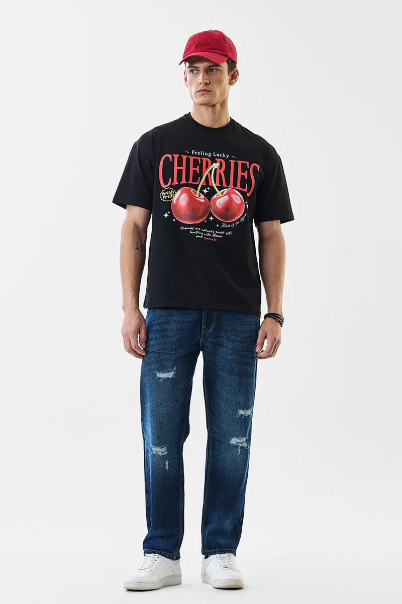 SNITCH Relaxed Fit Distressed Jeans