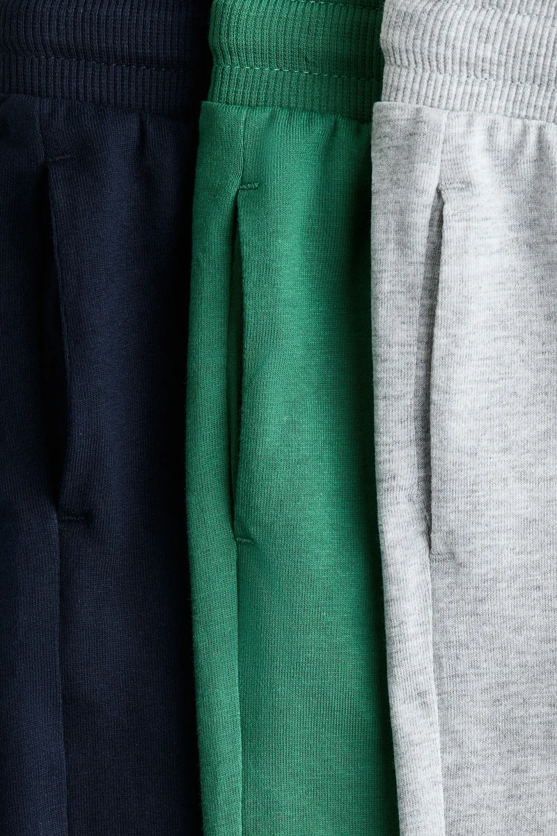 H&M 3-pack joggers