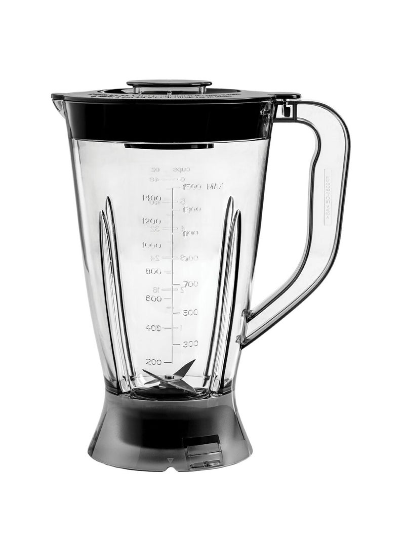 بلاك اند ديكر 800W All-in-One Food Processor for Chopping, Slicing, Blending & Kneading 2.4 L 800 W FX830-B5 Black with Stainless Steel Accents - Image 2