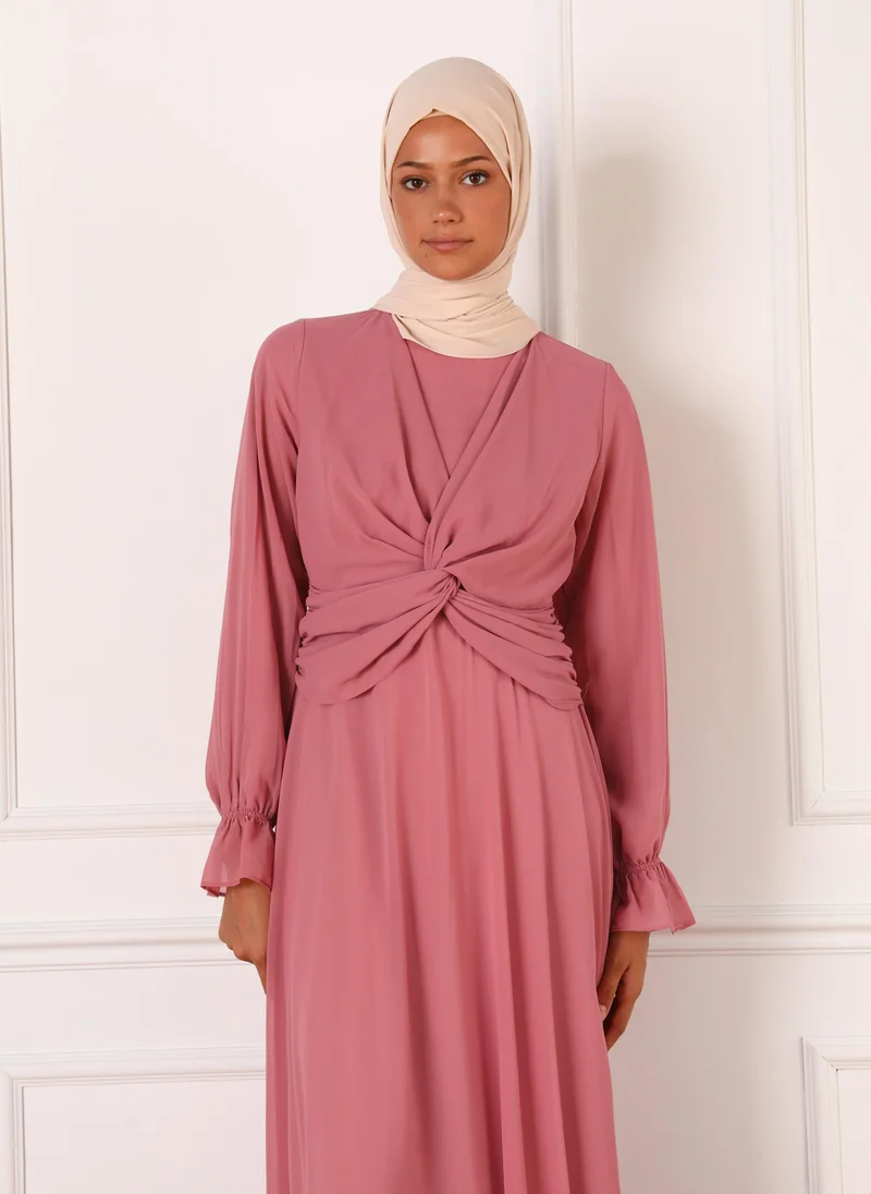 رفقة من مودانيسا Dark Rose - Evening Dresses - Refka