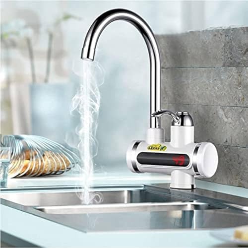Drumstone 10 𝒀𝒆𝒂𝒓𝒔 𝑾𝒂𝒓𝒓𝒂𝒏𝒕𝒚 Instant Electric Water Heater Faucet with Digital LED Display – Tankless Hot Tap for Kitchen & Bathroom | Wall-Mount Instant Heating | Efficient & Compact - Image 3
