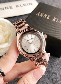 ANNE KLEIN Women's Classic Cubic Zirconia Fashion Quartz Watch Rose Gold Stainless Steel Strap Gift 35mm - pzsku/ZB295DBC921F516A743F5Z/45/_/1728563558/5e7e7e53-1436-4112-acca-6a4bb2c038df