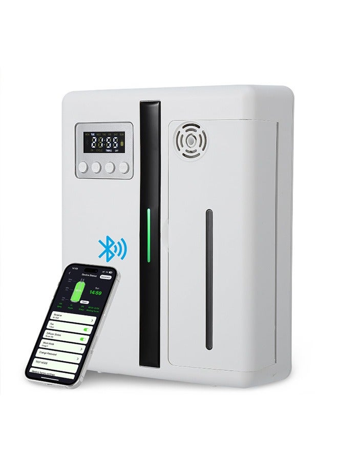 Joshberg Essential Oil Atomizer|Silent waterless Essential Oil Diffuser|Intelligent Diffuser|White Commercial/Household Aromatherapy Diffuser|Aroma Diffusion up to 300m³ - Image 2