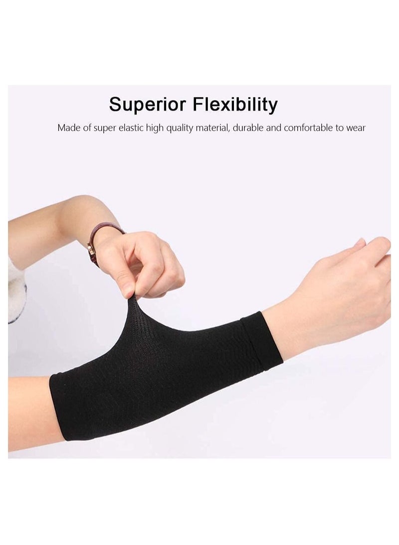 Generic 2 Pair Arm Slimming Shaper Arm Compression Sleeve Weight Loss Upper Arms Sleeve for Women  - Image 2