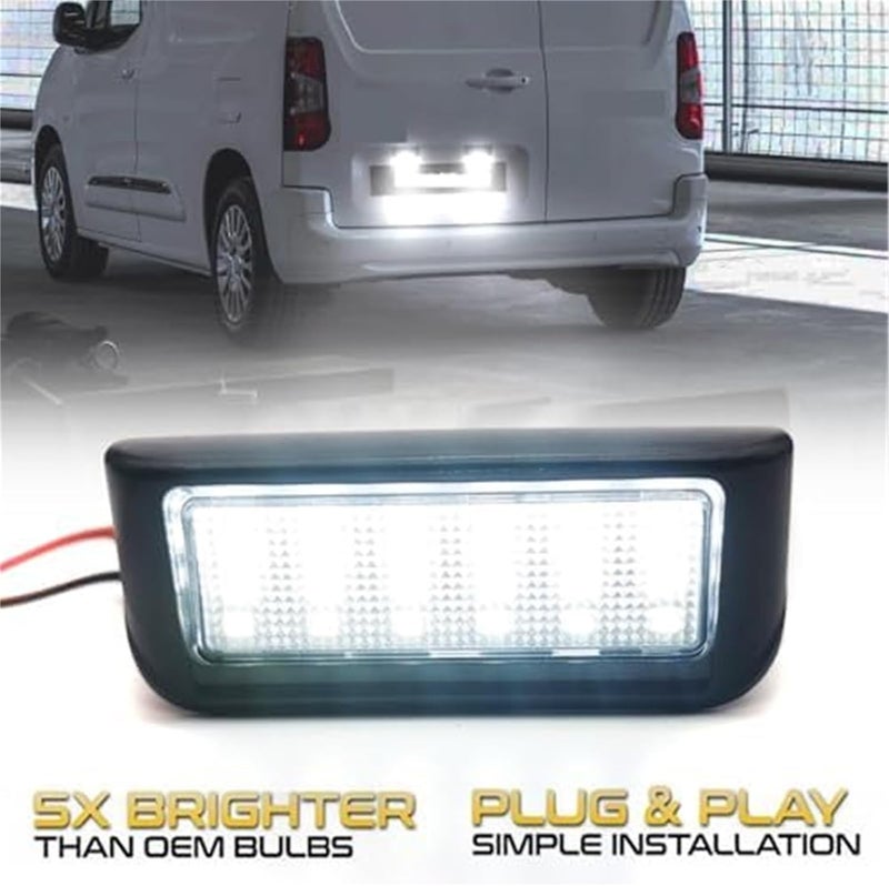 Vuzmode 6000K LED License Plate Light Set - Image 3