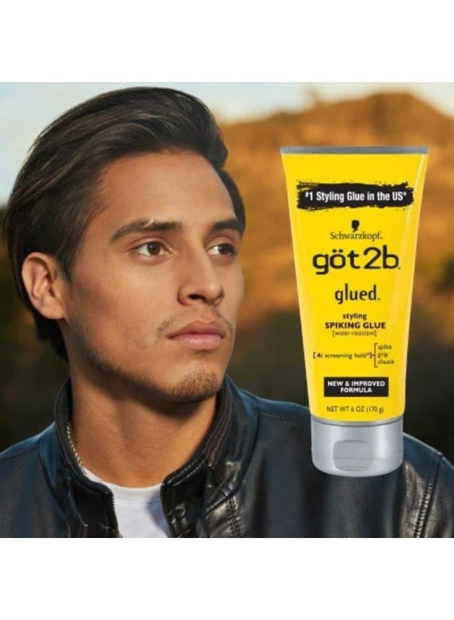 جوت تو بي غراء التصفيف اللاصق لتثبيت الشعر سبايكنغ غلو مقاوم للماء 35 جم - Image 5