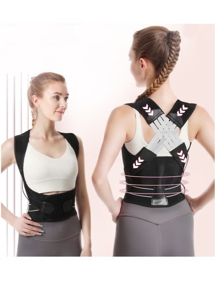 Generic Posture Corrector, Posture Corrector for Men, Back Corset for Women Medical Suspender Suitable for Support Adjustable Posture Trainer  - Image 1