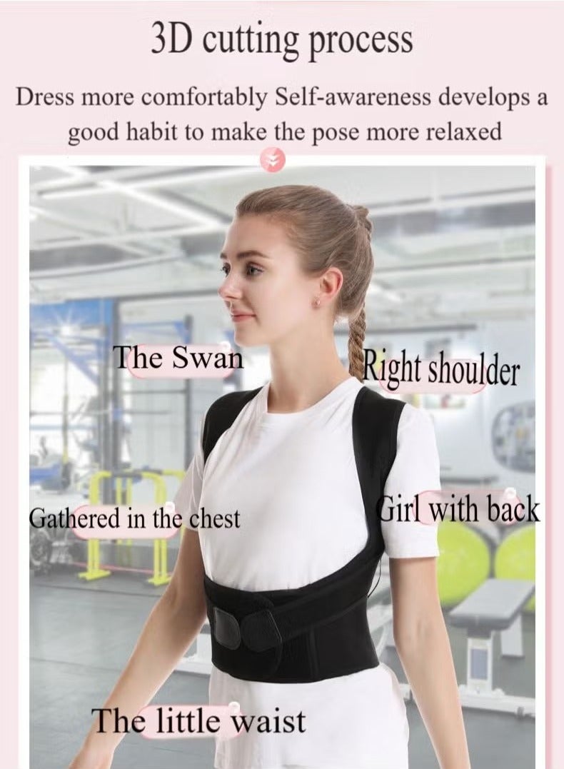 Generic Posture Corrector, Posture Corrector for Men, Back Corset for Women Medical Suspender Suitable for Support Adjustable Posture Trainer  - Image 2