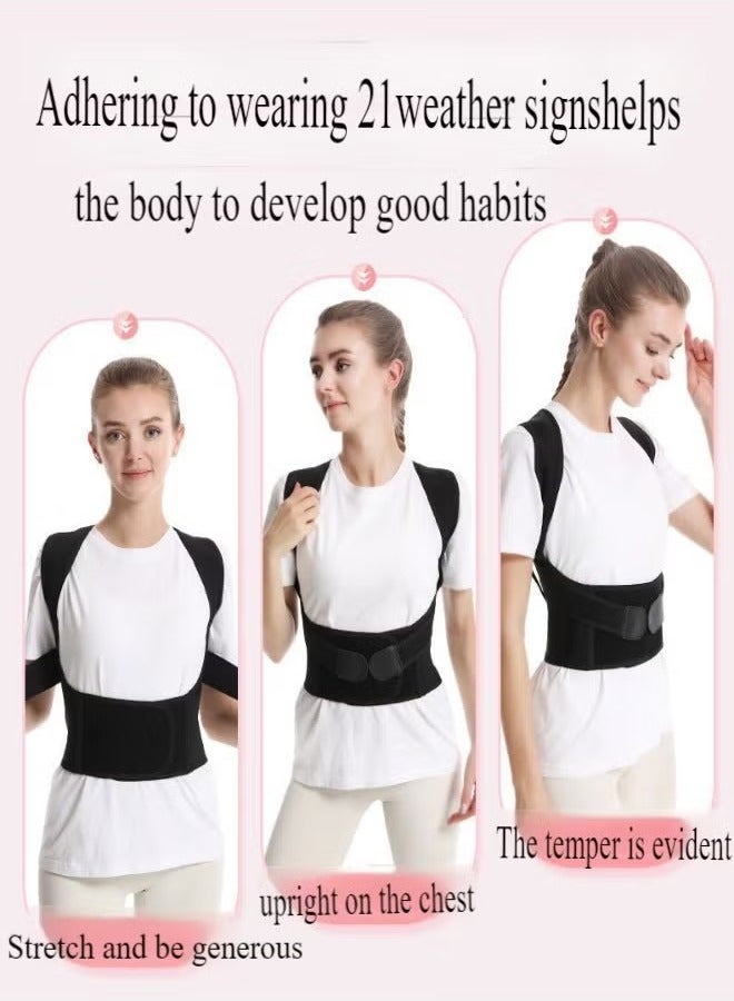 Generic Posture Corrector, Posture Corrector for Men, Back Corset for Women Medical Suspender Suitable for Support Adjustable Posture Trainer  - Image 3