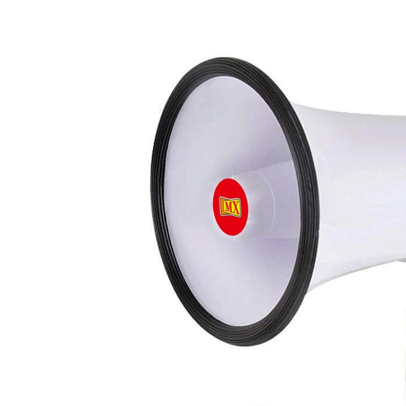 MX 30 W Handheld Megaphone with Siren Alarm – Portable PA Speaker for Indoor & Outdoor Use - Image 2