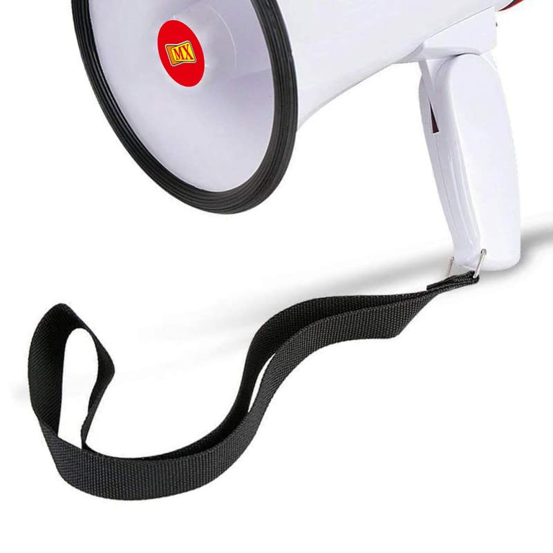 MX 30 W Handheld Megaphone with Siren Alarm – Portable PA Speaker for Indoor & Outdoor Use - Image 3