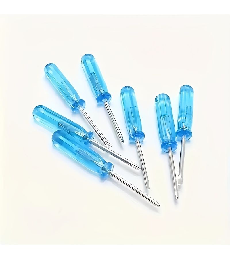 10pcs Mini Screwdriver Set for DIY Repairs Portable Flathead Tools - Image 4