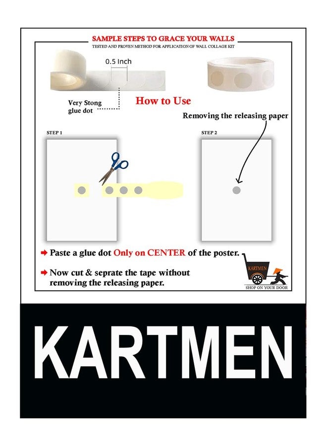 KARTMEN Pack of 32 Brown Lovers Wall Collage Kit Posters - 4 x 6 Inches Posters for Room Wall Decoration of Bedroom, Office, Living Room, Dorm Room - Glue Dots Included, Cardstock - Image 4