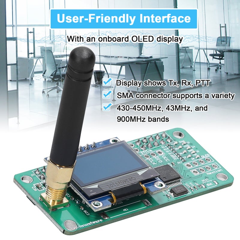 لوحة توسيع نقطة الاتصال الرقمي MMDVM لـ Raspberry Pi - لوحة اتصالات راديو رقمية متعددة الاستخدام للهواة والمهنيين تدعم البرامج الثابتة المفتوحة المصدر - Image 4