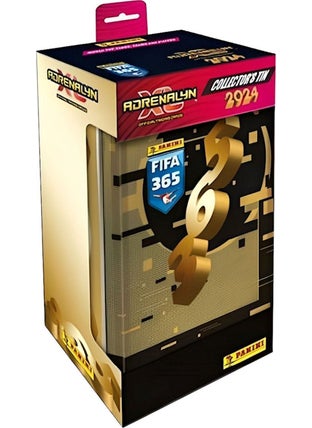 Toyfest Adrenalyn Fifa 365 - 2024 Trading Card Tin Box - Metal Boxed Football Player Cards (1 Box)  - Image 4