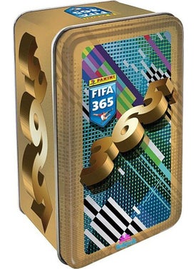 Toyfest Adrenalyn Fifa 365 - 2024 Trading Card Tin Box - Metal Boxed Football Player Cards (1 Box)  - Image 2