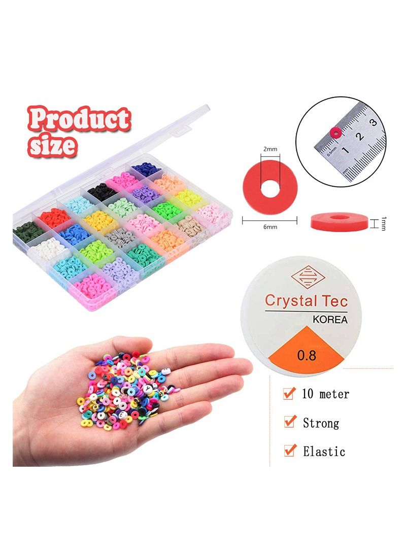 Gonice Gonice Glass Beads for Jewelry Making, Lucky Goddness Round Faceted Shape Colourful Crystal Spacer Beads Assortments Supplies for Making Handcrafts, DIY Bracelets Necklaces Colourful Bead Accessories - Image 3