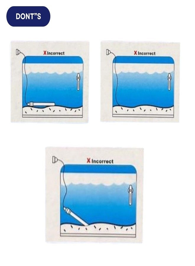 TUNAI Dophin AH-1006 100W Submersible Thermostat Heater for Aquarium Fish Tank| Preset Temperature | Fully Submersible | Suitable for Tank Size 100L | (Original from Tunai Store) - Image 5