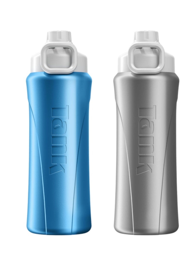TANK Tank Me Super Cool Multicolour Bottle Set of 2  - Image 1